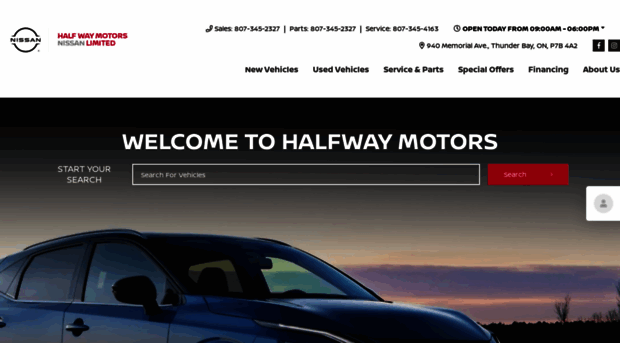 halfwaymotorsnissan.com