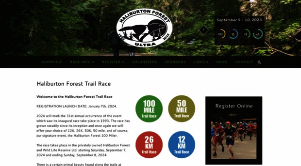 haliburtonforest100.org