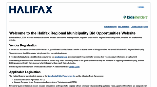 halifax.bidsandtenders.ca