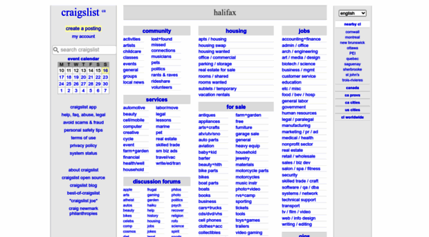 halifax.craigslist.org