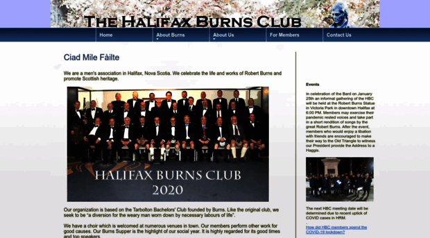 halifaxburnsclub.org