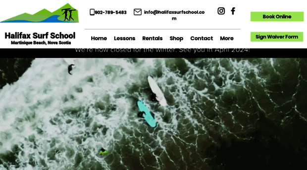 halifaxsurfschool.com