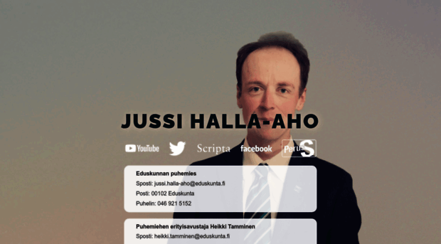 halla-aho.com