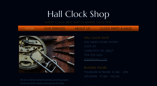 hallclockshop.com