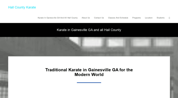 hallcountykarate.com