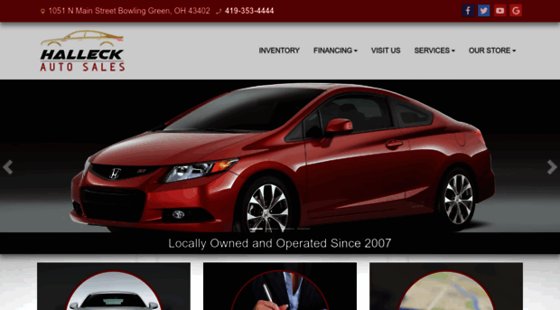 halleckauto.com