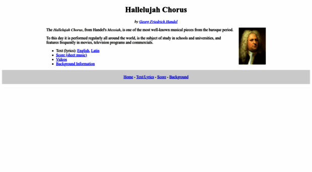 hallelujah-chorus.com