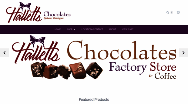 hallettschocolates.com