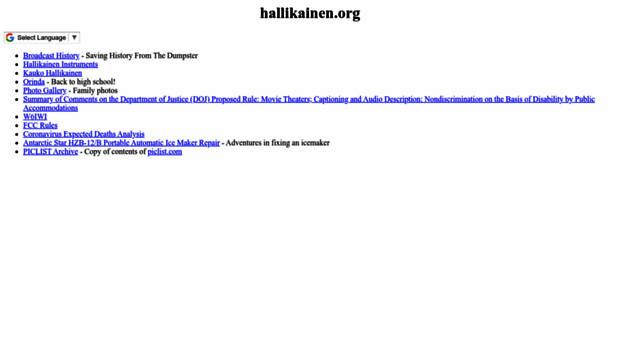 hallikainen.org