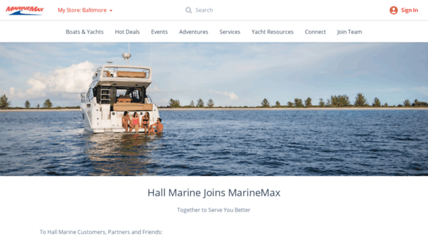 hallmarine.com