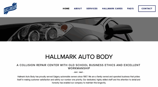 hallmarkautobody.com