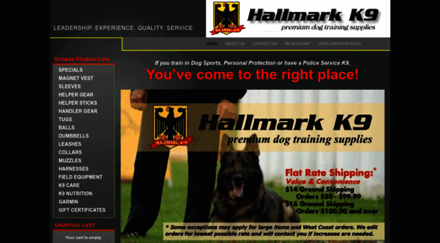 hallmarkk9.com