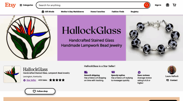 hallockstainedglass.com