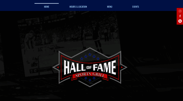 halloffamesportsgrill.com