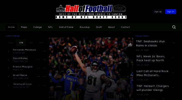 halloffootball.com