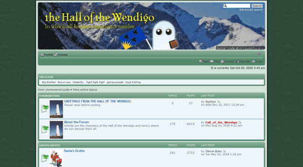 hallofthewendigo.informe.com