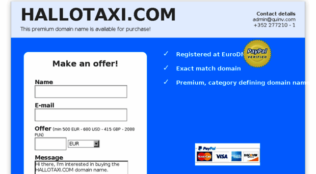 hallotaxi.com