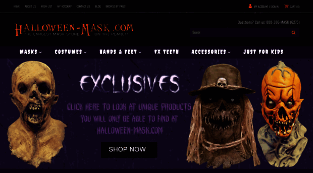 halloween-masks.com