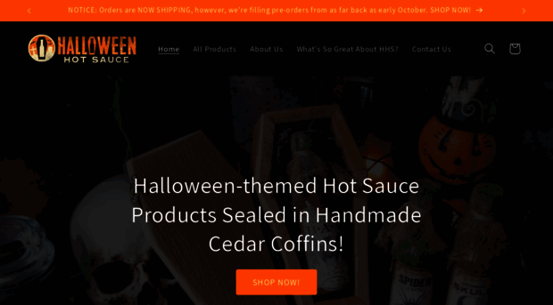 halloweenhotsauce.com