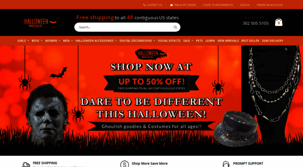 halloweenwholesalers.com