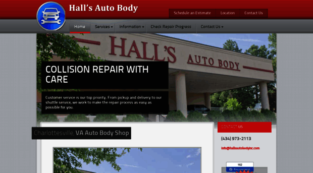 hallsautobodyinc.com