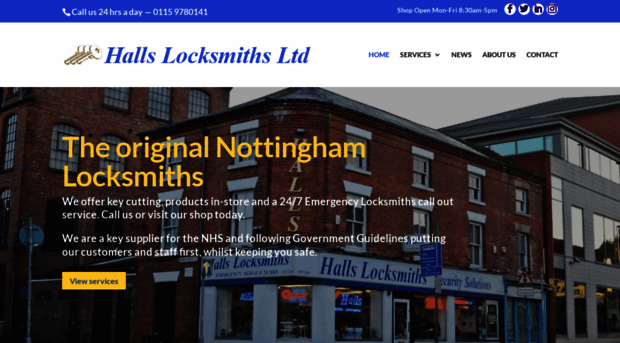 hallslocksmiths.co.uk