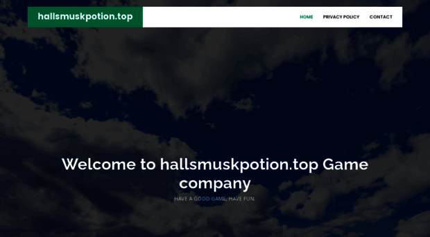 hallsmuskpotion.top