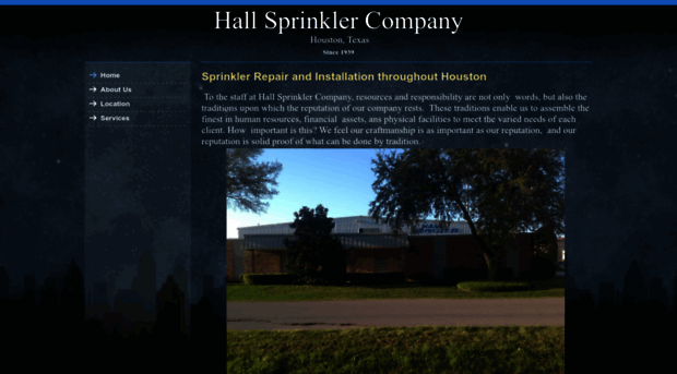 hallsprinklercompany.com