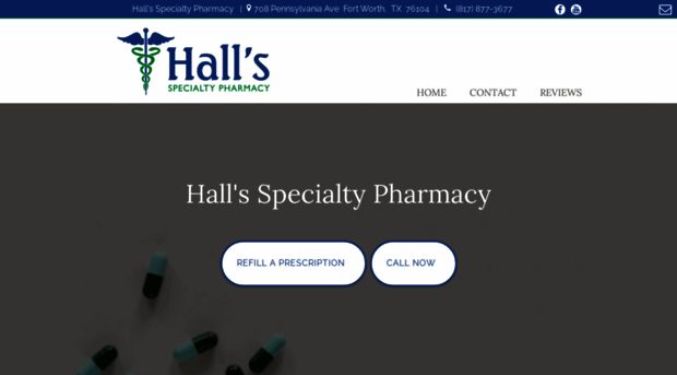 hallsspecialtyrx.com