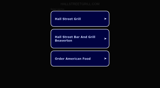 hallstreetgrill.com