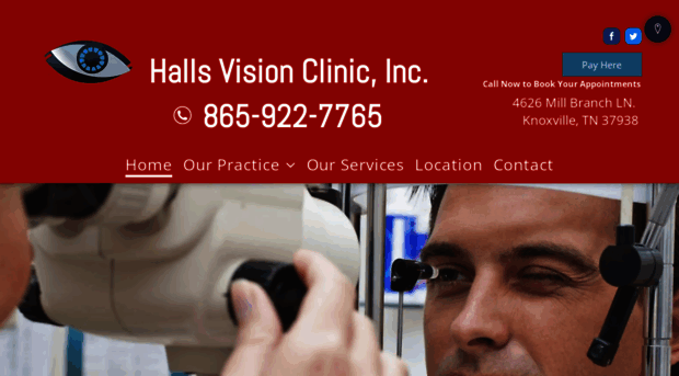 hallsvisionclinicinc.com