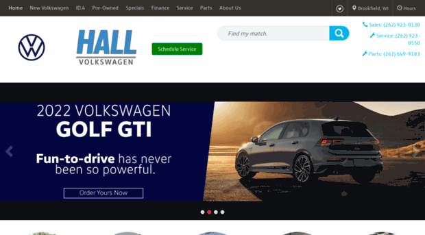 hallvw.com