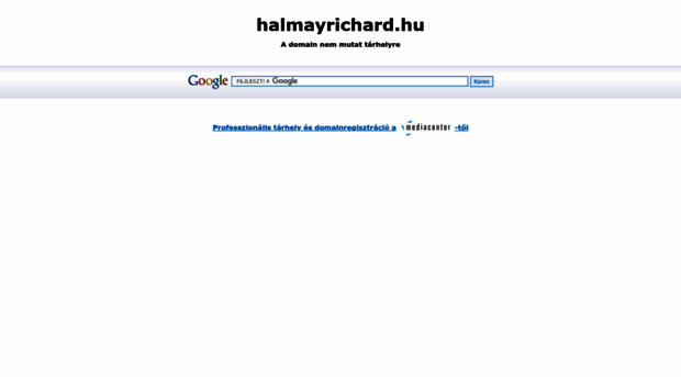 halmayrichard.hu