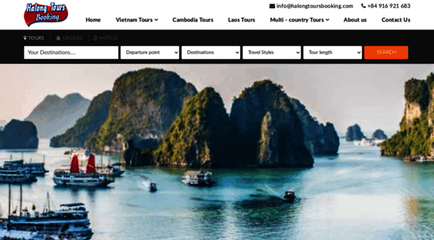 halongtoursbooking.com