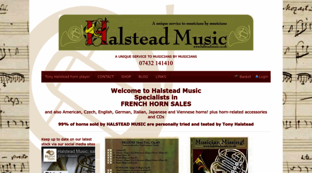 halsteadmusic.co.uk