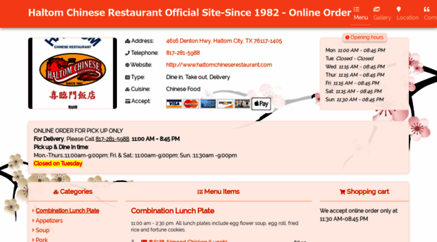haltomchineserestaurant.com