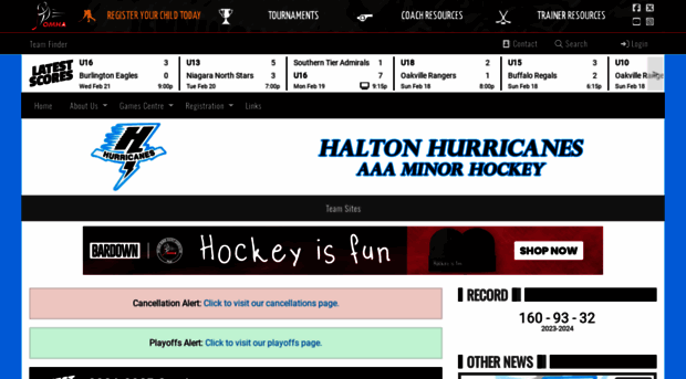 haltonhurricanes.ca