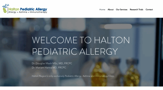 haltonpediatricallergy.com