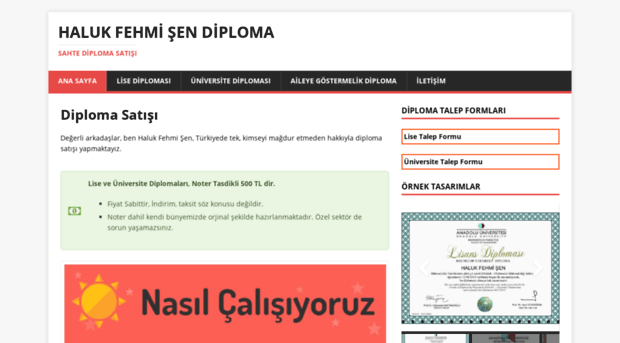 halukfehmisendiploma.com