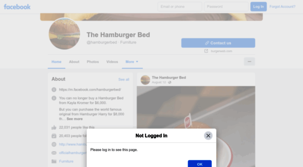 hamburgerbed.com