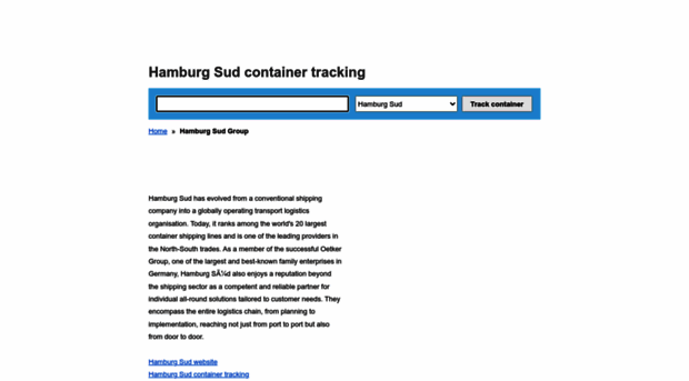 hamburgsud.container-tracking.org