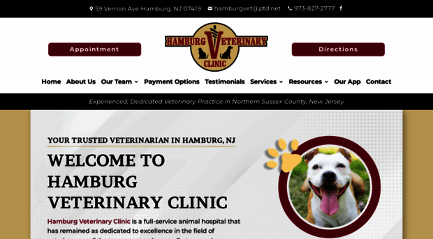 hamburgveterinaryclinic.com