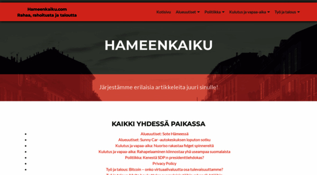 hameenkaiku.fi