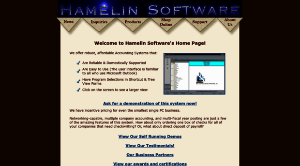 hamelinsoftware.com