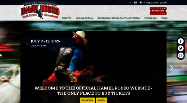 hamelrodeo.org