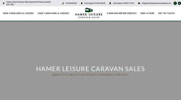 hamerleisurecaravansales.co.uk