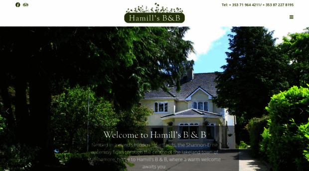 hamillsbedandbreakfast.com