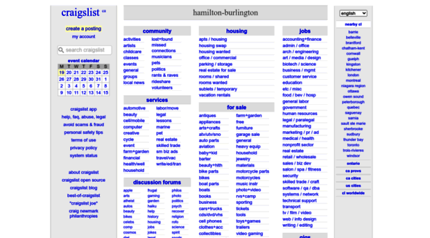 hamilton.craigslist.org