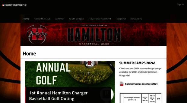 hamiltonbasketballclub.com