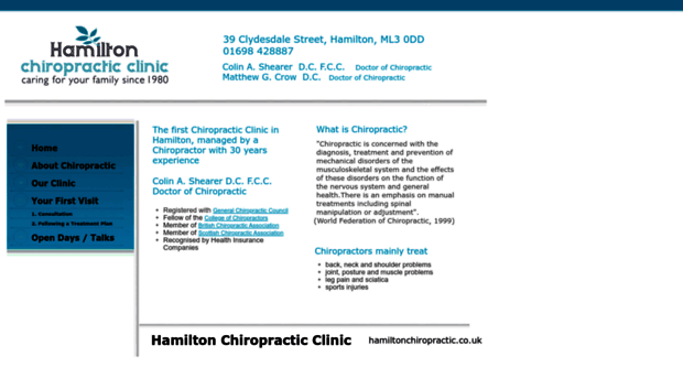 hamiltonchiropractic.co.uk